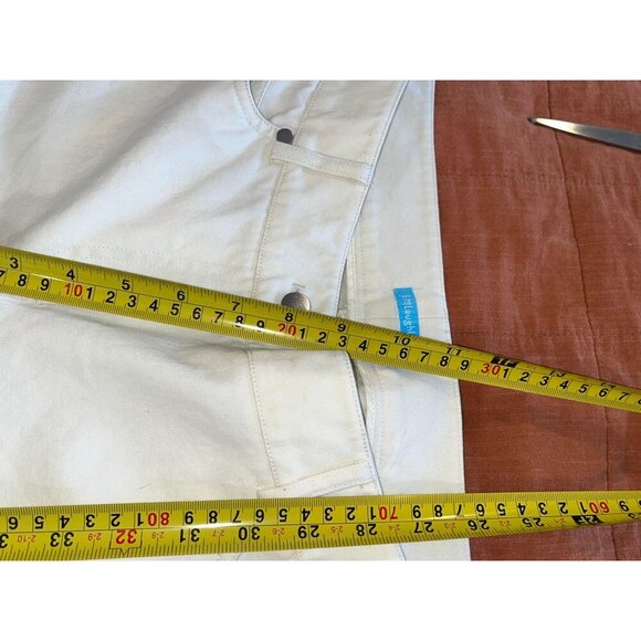 J. McLaughlin Ivory Straight-Leg Classic Five-Pocket Women's Pants Size 10 - Picture 9 of 11